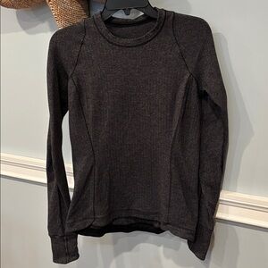 lululemon athletica Black Long Sleeve Tee